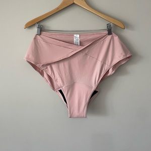Joyja X Belabumbum light pink bikini postpartum period cross front panties 4X